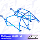 AST Überrollkäfige V2 Einschweißbarer 10-Punkt-Überrollkäfig für BMW E30 Touring, RWD - The Performance Shop | Your #1 Source for Performance Parts