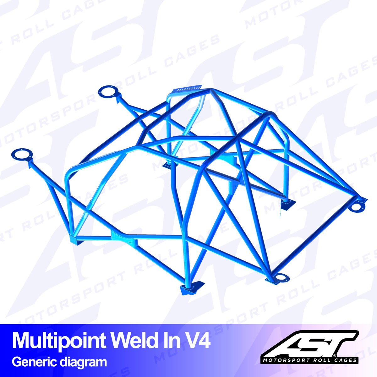 AST Überrollkäfige V4 Einschweißbarer 10-Punkt-Überrollkäfig für BMW M4 F82 - The Performance Shop | Your #1 Source for Performance Parts