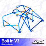 AST Überrollkäfige V3 Bolt-In 6-Punkt-Überrollkäfig für BMW E36 Touring – FIA - The Performance Shop | Your #1 Source for Performance Parts