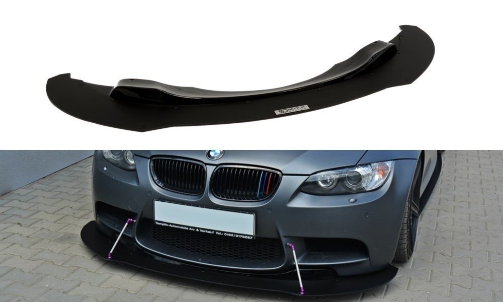 Maxtondesign Frontlippe für BMW 3er E92|E93 M3 Vorfacelift Racing schwarz plastik rau - The Performance Shop | Your #1 Source for Performance Parts