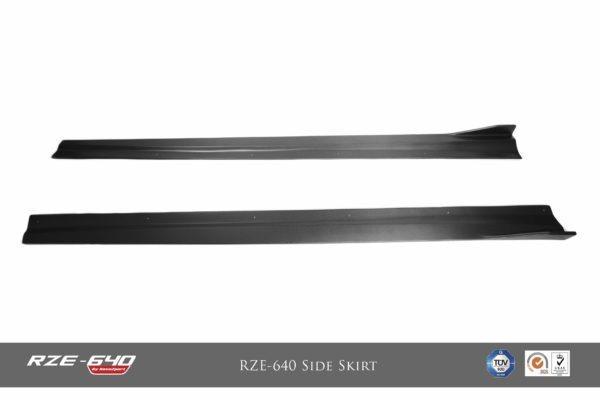 RevoZport Carbon Side Skirts for Mercedes Benz E-Class W212 E63 AMG|E63S AMG "RZE-640" Facelift Limo 4-pieces