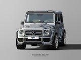 Calandre en carbone RevoZport pour Mercedes Benz Classe G W463 G63 AMG "RZG-700" remplacement complet