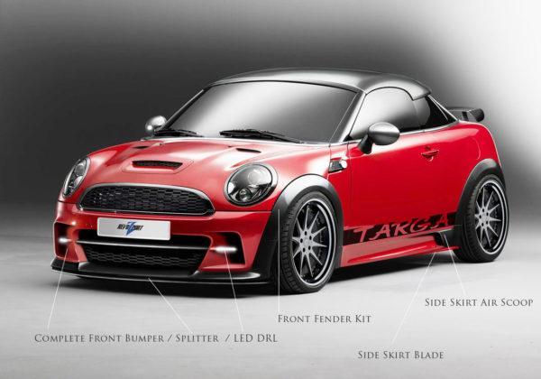 RevoZport  Bodykit für Mini R56 Coupe/Roadster "Targa Raze"