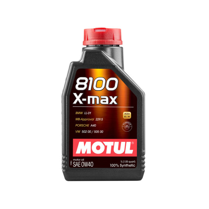 Motul 0W40 8100 X-Max Motoröl (BMW, Mercedes, VAG) 1L