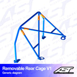 AST Rollcages V1 Abnehmbarer, verschraubter hinterer Überrollkäfig für Opel Corsa B - The Performance Shop | Your #1 Source for Performance Parts