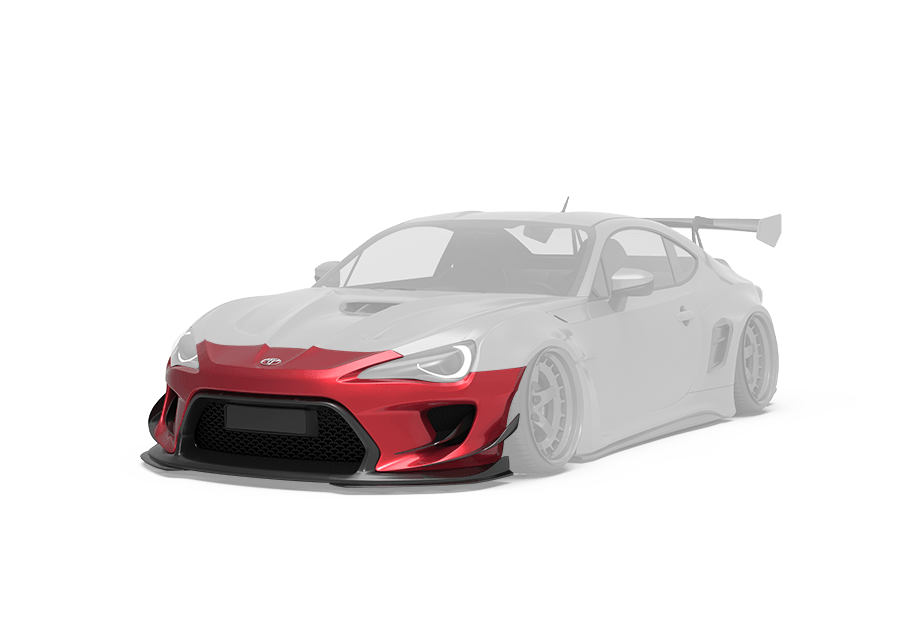 Robot Craftsman Toyota GT86 / BRZ Widebody Frontstoßstange und Frontlippe - The Performance Shop | Your #1 Source for Performance Parts