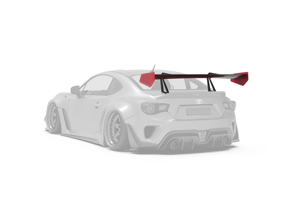 Robot Craftsman Toyota GT86 / BRZ GT Wing - The Performance Shop | Your #1 Source for Performance Parts