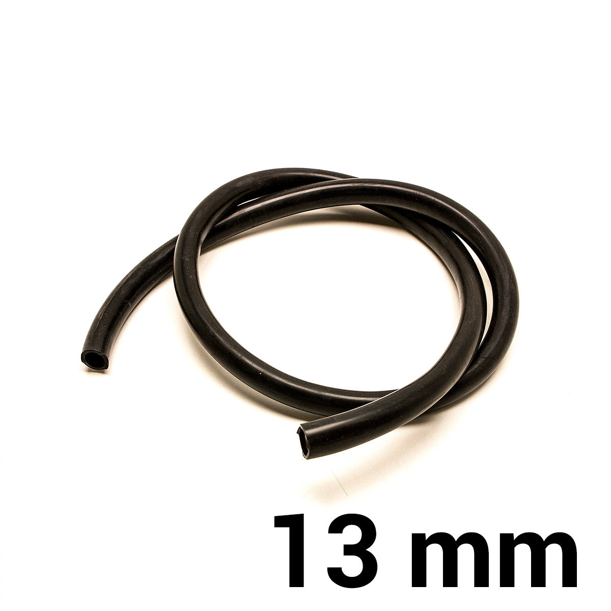 Silikonschlauch Ø13 mm - Schwarz (pro Meter)