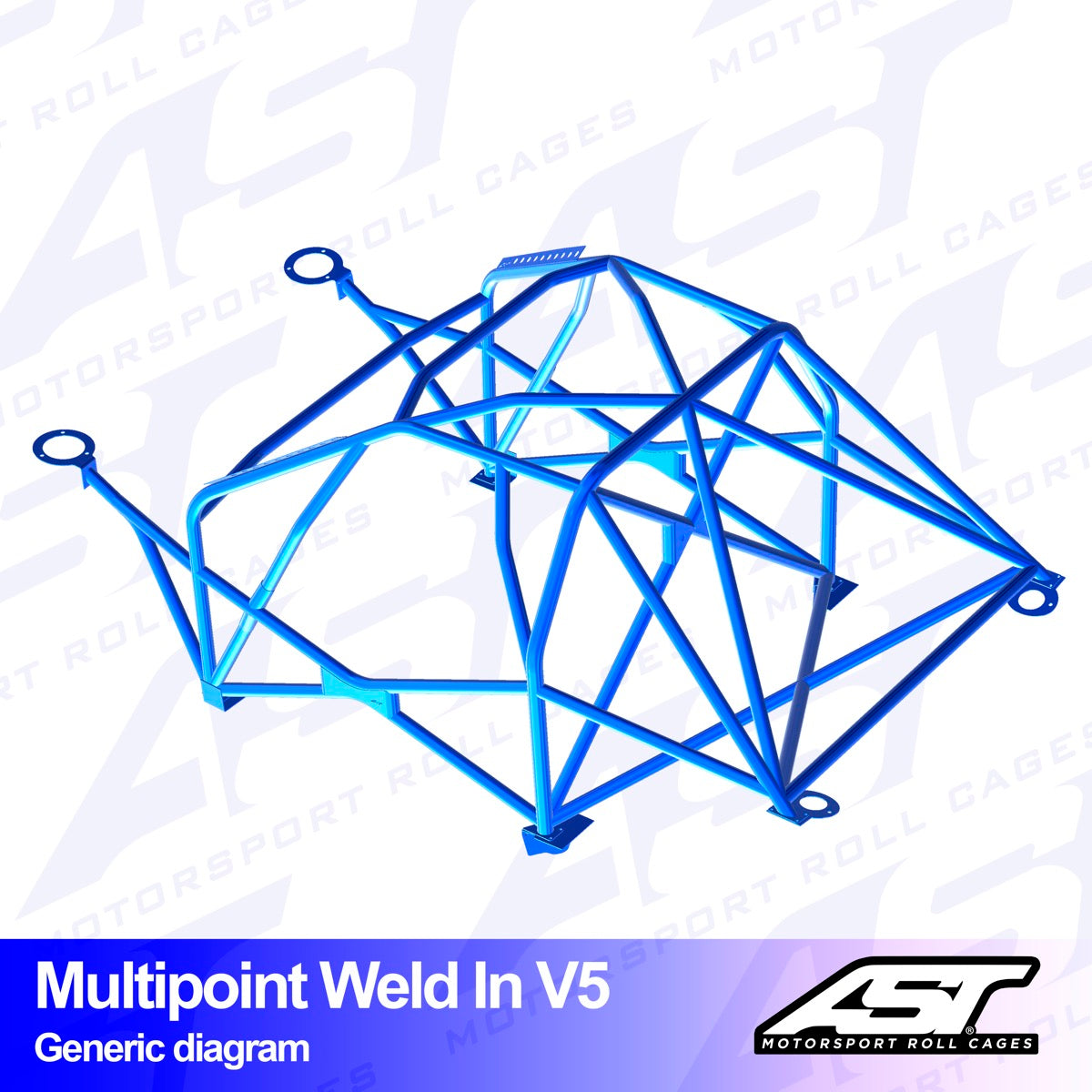 AST Überrollkäfige V5 Einschweißbarer 10-Punkt-Überrollkäfig für Audi S3 8V – 5-Türer, Sportback, Quattro - The Performance Shop | Your #1 Source for Performance Parts