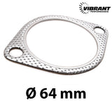 Vibrant Performance Exhaust Flange Gasket 64 mm - 2.5" (2 Hole)