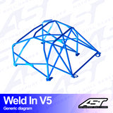 AST Rollcages V5 Einschweißbarer 8-Punkt-Überrollkäfig für Volvo 245 - The Performance Shop | Your #1 Source for Performance Parts