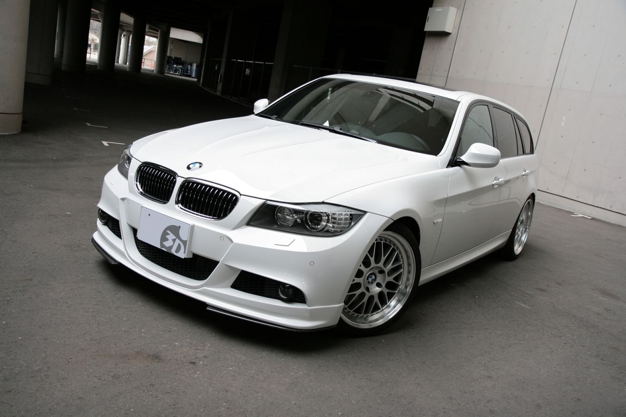 3DDesign Carbon Frontsplitter passend für BMW E90 E91 mit M-Paket - The Performance Shop | Your #1 Source for Performance Parts