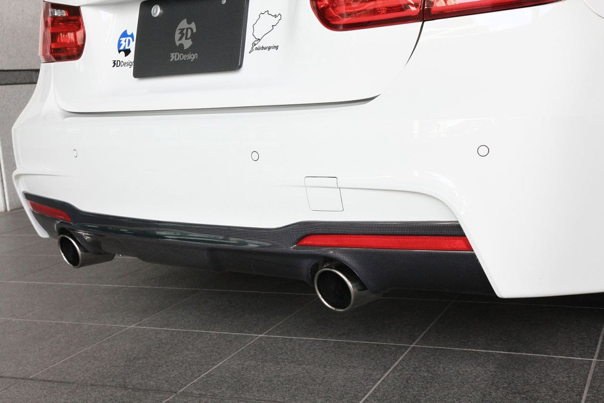 3DDesign Carbon Diffusor passend für BMW F30 F31 mit M-Paket (335i, ActiveHybrid) - The Performance Shop | Your #1 Source for Performance Parts