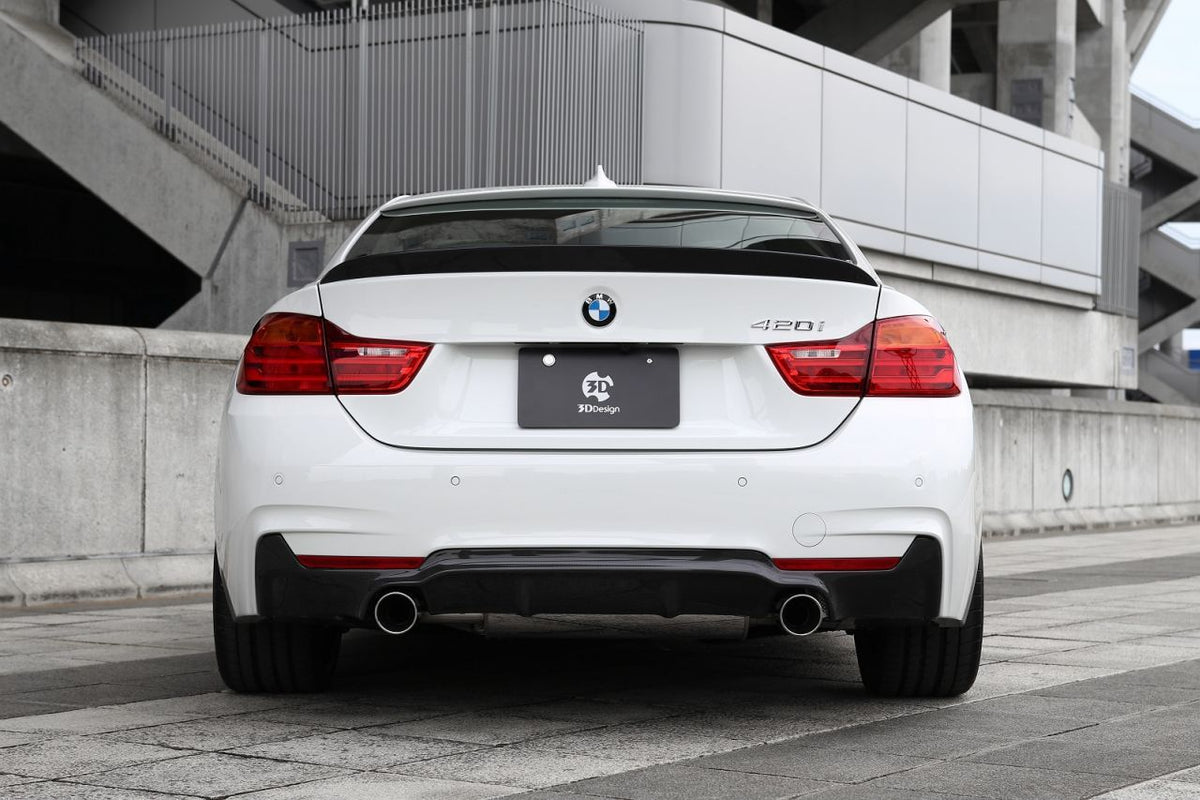 3DDesign Carbon Diffusor passend für BMW F32 F36 mit M-Paket (435i) - The Performance Shop | Your #1 Source for Performance Parts