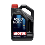 Motul 4000 Motion 15W40 Motoröl (5L) - The Performance Shop | Your #1 Source for Performance Parts