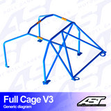 AST Rollcages V3 Bolt-In 6-Punkt-Überrollkäfig für Mazda RX-7 FD - The Performance Shop | Your #1 Source for Performance Parts