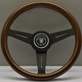 Nardi Classic ND33 Lenkrad, Holz, Schwarze Speichen, 40 mm Schüsselung - The Performance Shop | Your #1 Source for Performance Parts