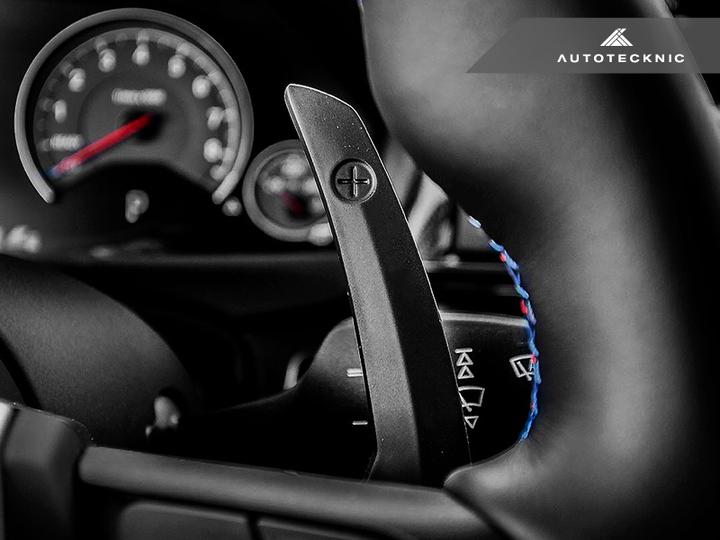 AutoTecknic Competition Schaltwippen (Paddles) für BMW F80 M3 | F82 M4 | F10 M5 | F06 / F12 / F13 M6 - Stealth Schwarz - The Performance Shop | Your #1 Source for Performance Parts