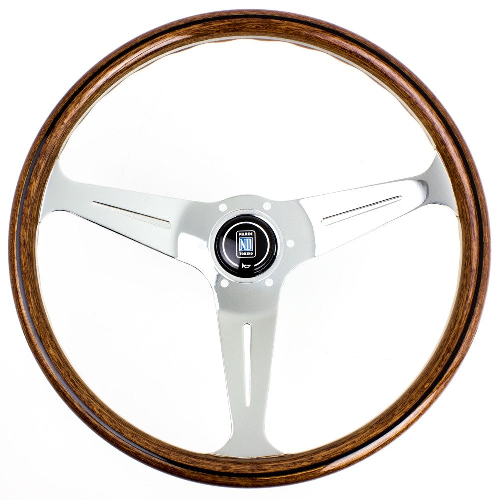 Nardi Classic ND39 Lenkrad, Holz, Chrome Speichen, 40 mm Schüsselung - The Performance Shop | Your #1 Source for Performance Parts