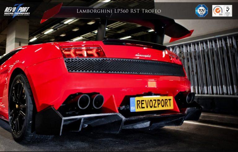 RevoZport Carbon Diffusor für Lamborghini Huracan LP560-"RST" Super-Trofeo-Style