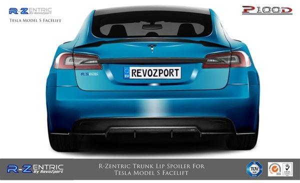 RevoZport Carbon Spoiler für Tesla Model S Facelift "R-Zentric"