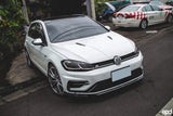 RevoZport Carbon Frontlippe für Volkswagen Golf MK7|Golf 7 R "Razor 7R" Facelift