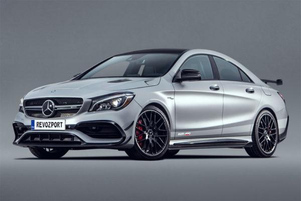 RevoZport Carbon Frontlippe für Mercedes Benz CLA-Klasse W117 CLA45 AMG|CLA45S AMG Facelift "RZA"