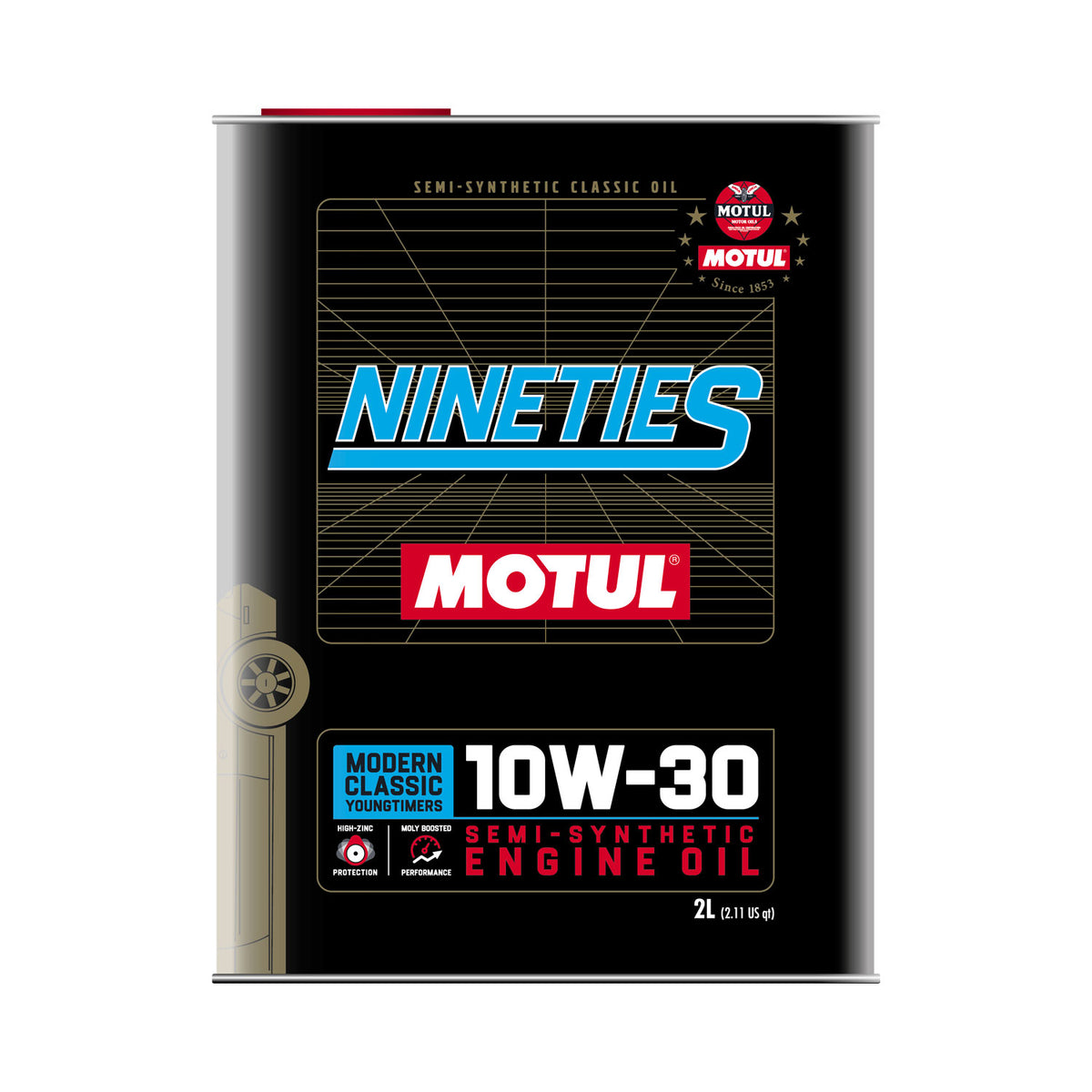 Motul Youngtimer „Classic Nineties“ Motoröl – 10W30 (2L)