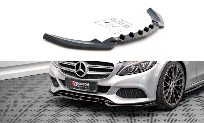 Maxtondesign Frontlippe für Mercedes W205/C205 NICHT C63 Vorfacelift schwarz Hochglanz - The Performance Shop | Your #1 Source for Performance Parts