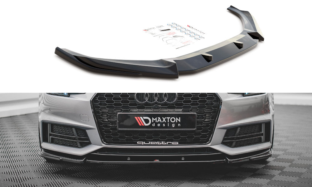 Maxtondesign Frontlippe CUP V.3 für Audi S4 / A4 S-Line B9 schwarz hochglanz - The Performance Shop | Your #1 Source for Performance Parts