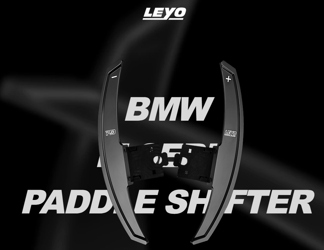 Leyo Aluminium Schaltwippen für BMW M schwarz - The Performance Shop | Your #1 Source for Performance Parts