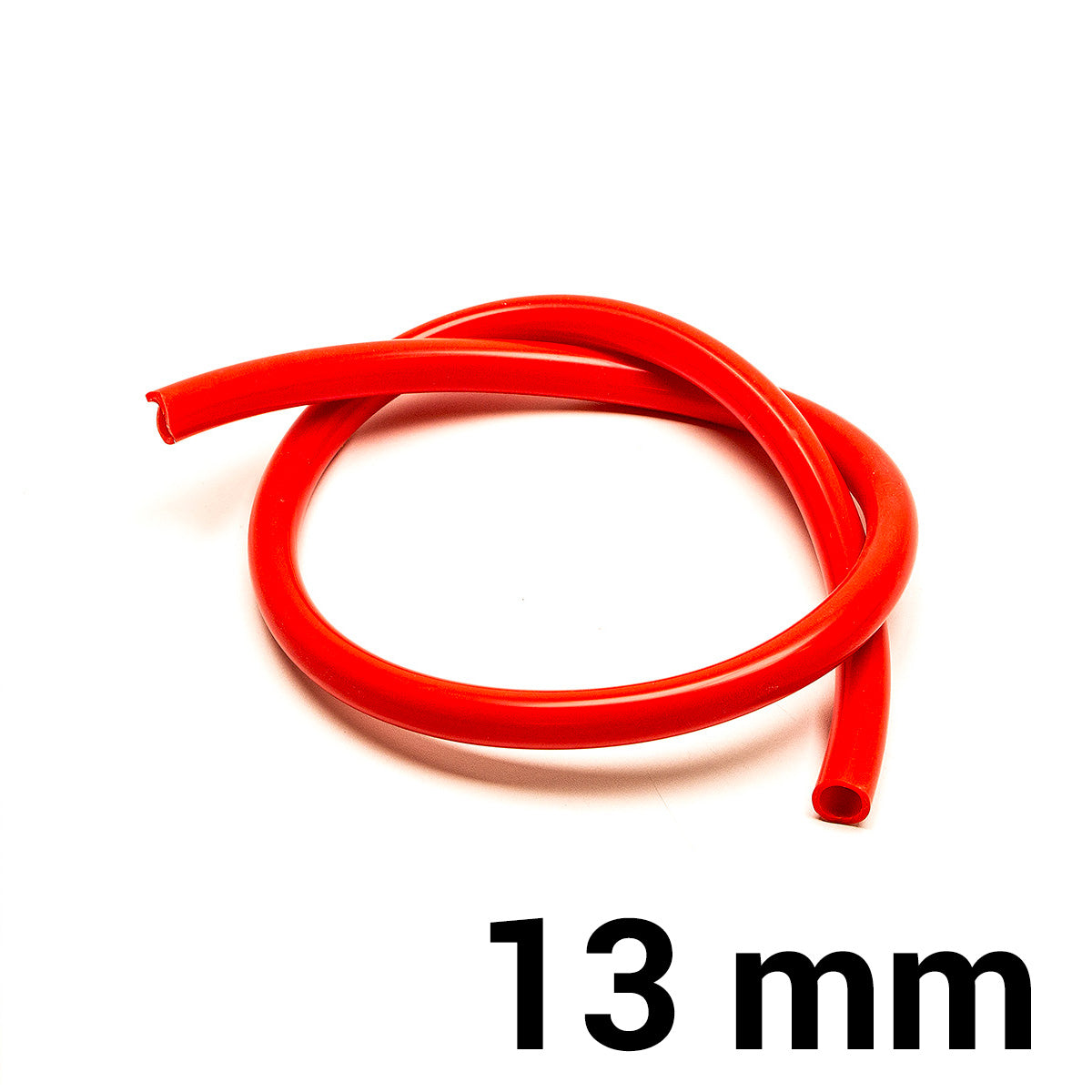 Silikonschlauch Ø13 mm - Rot (pro Meter)