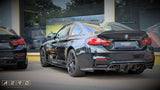 AERO Dynamics Diffusor für BMW 3er|4er F80|F82 M3|M4 AP2 Style köper Carbon matt - The Performance Shop | Your #1 Source for Performance Parts