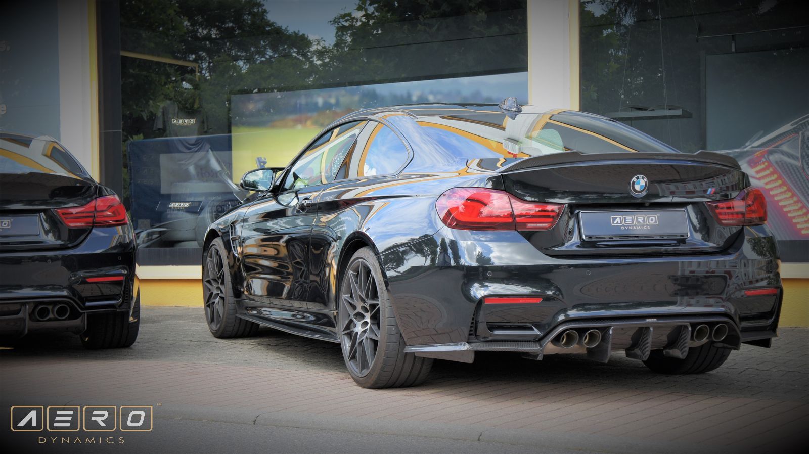 AERO Dynamics Diffusor für BMW 3er|4er F80|F82 M3|M4 AP2 Style köper Carbon glänzend - The Performance Shop | Your #1 Source for Performance Parts