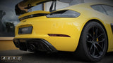 AERO Dynamics Diffusor für Porsche Cayman 718|982 GT4 Köper Carbon glänzend - The Performance Shop | Your #1 Source for Performance Parts