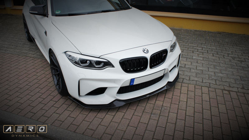 AERO Dynamics Frontlippe für BMW 2er F87 M2 Köper Carbon glänzend - The Performance Shop | Your #1 Source for Performance Parts