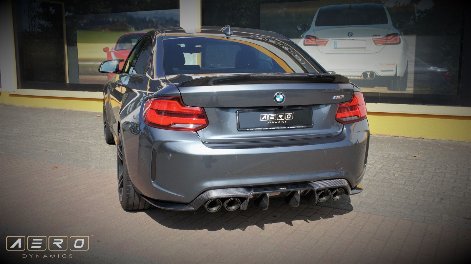 AERO Dynamics Spoiler für BMW 2er F87 M2|M2 Competition Köper Carbon glänzend - The Performance Shop | Your #1 Source for Performance Parts