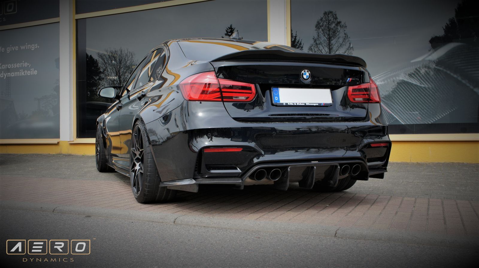 AERO Dynamics Spoiler für BMW 3er F80 M3 köper Carbon matt - The Performance Shop | Your #1 Source for Performance Parts