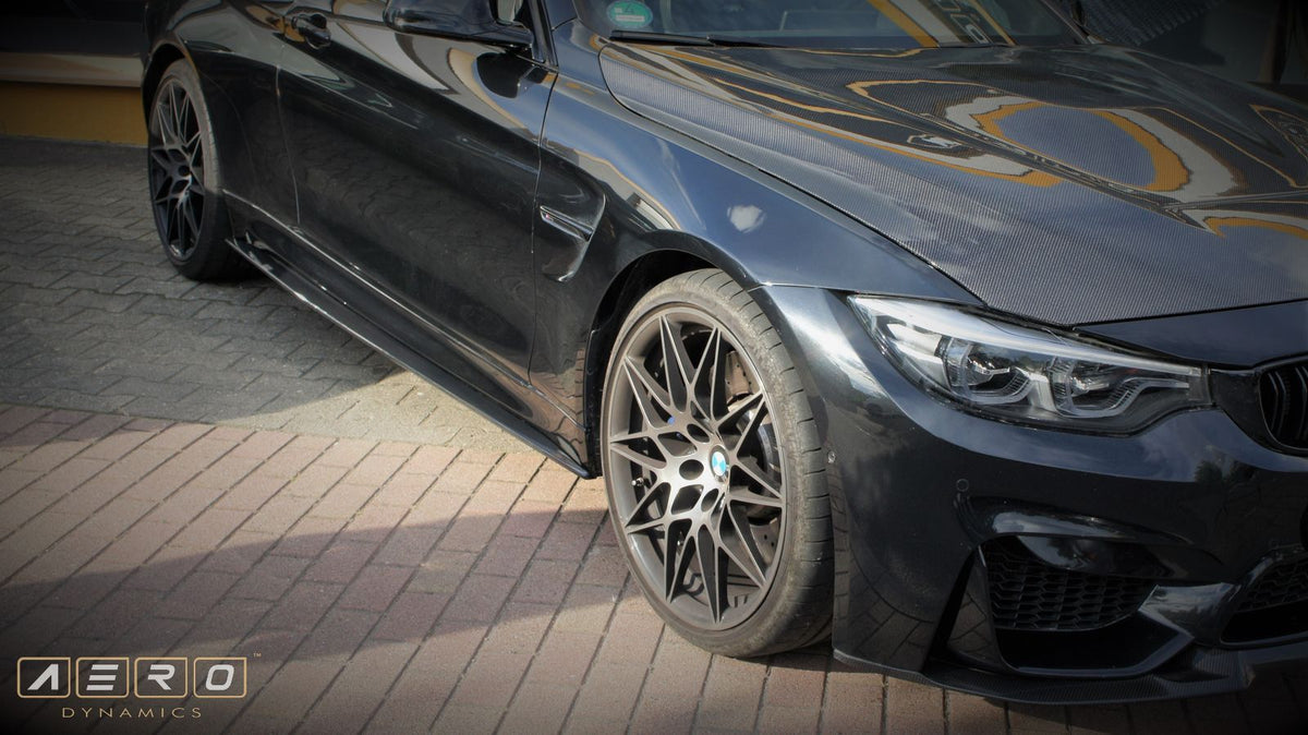 AERO Dynamics Seitenschweller für BMW 4er F82|F83 M4 Forged Carbon matt - The Performance Shop | Your #1 Source for Performance Parts