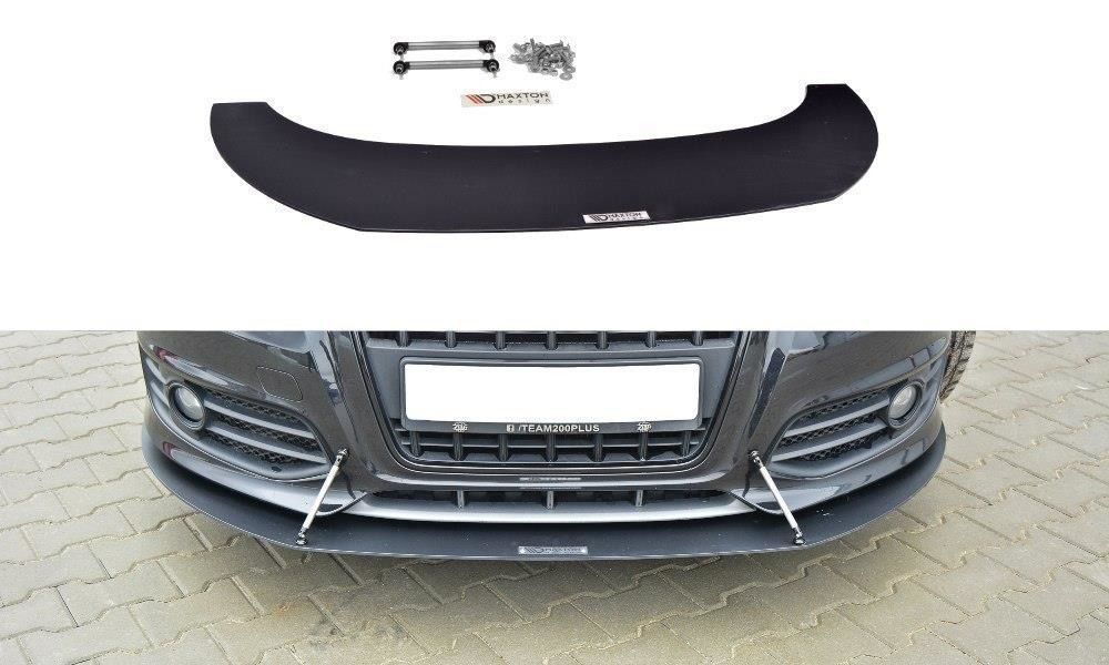 Maxton Design Racing-Frontlippe für Audi 8P S3 Facelift schwarz unbearbeitet - The Performance Shop | Your #1 Source for Performance Parts