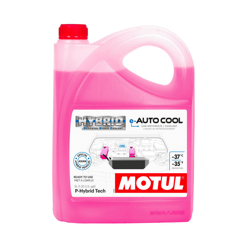 Liquide de refroidissement Motul Hybrid e-Auto Cool -37°C 5L