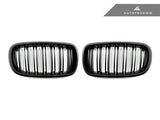 AutoTecknic Ersatzkühlergrill Doppellamellen Stealth Black für F15 X5 | F85 X5M & F16 X6 | F86 X6M - The Performance Shop | Your #1 Source for Performance Parts