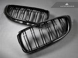 AutoTecknic Glazing Black Doppellamellen Kühlergrill für F32/F33/F36 | F80/F82/F83 M3/M4 - The Performance Shop | Your #1 Source for Performance Parts