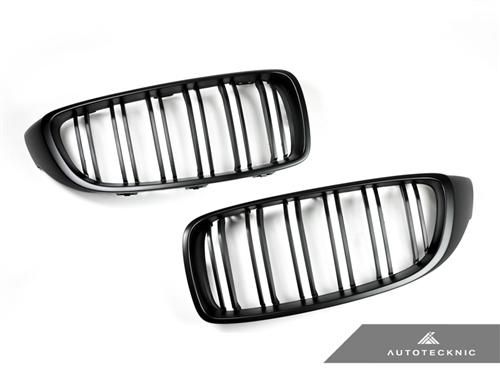 AutoTecknic Stealth Black Kühlergrill für Doppellamellen für F32/F33/F36 | F80/F82/F83 M3/M4 - The Performance Shop | Your #1 Source for Performance Parts