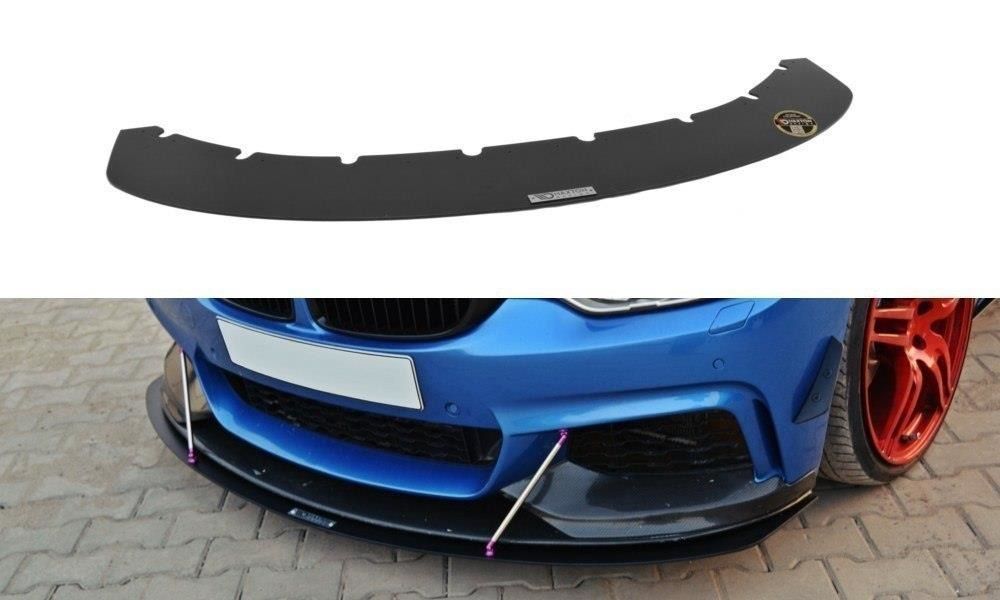 Maxton Design Racing-Frontlippe für BMW 4er F32 mit M-Paket schwarz unbearbeitet - The Performance Shop | Your #1 Source for Performance Parts