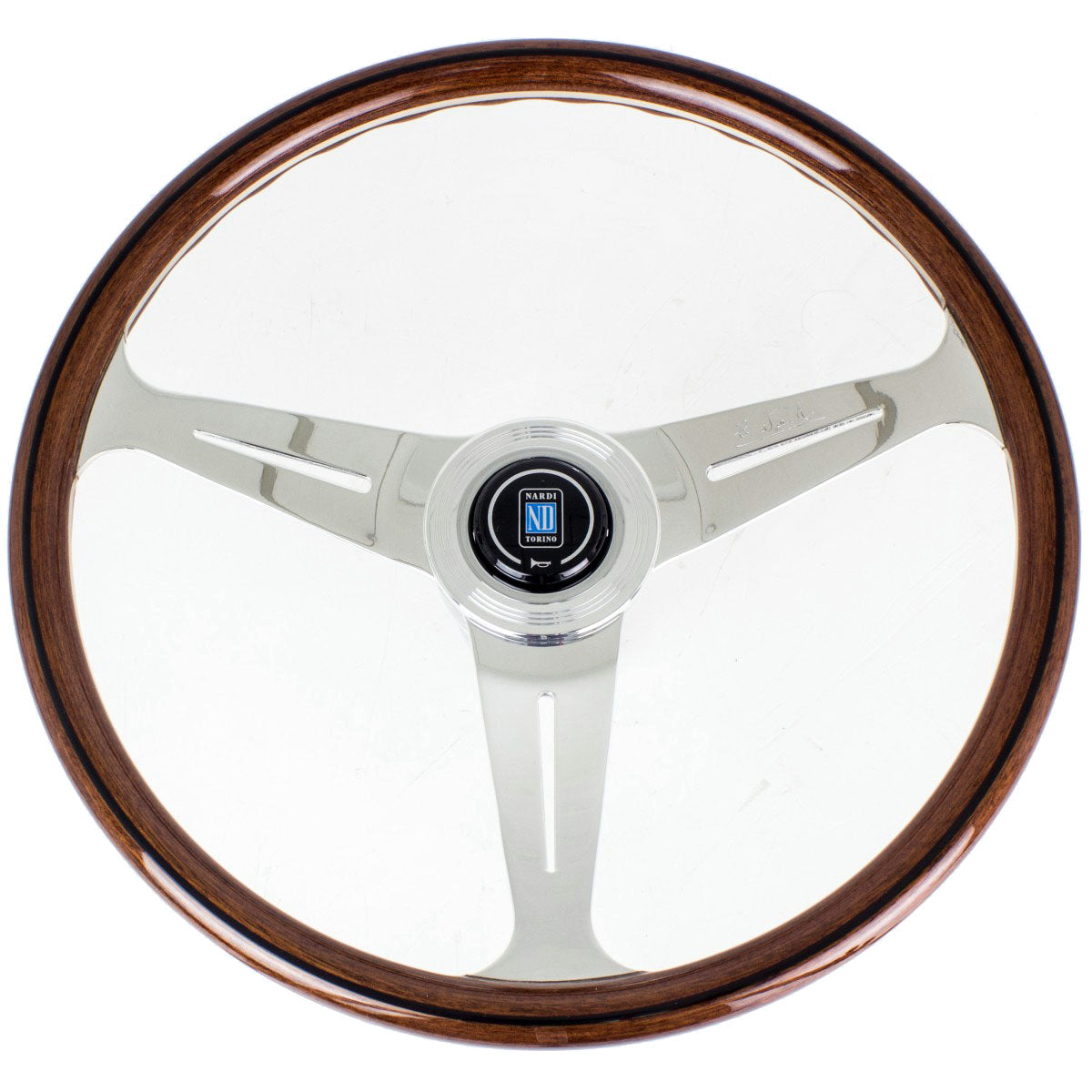 Nardi Classic ND34 Lenkrad, Holz, Chrome Speichen, 40 mm Schüsselung - The Performance Shop | Your #1 Source for Performance Parts