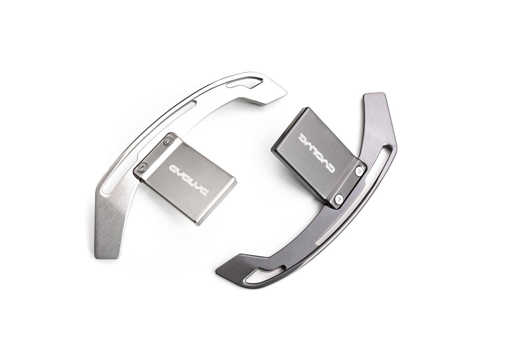 Evolve Aluminium Billet Schaltwippen Set passend für für BMW F Serie (Gen 1 & 2 Lenkrad) - Titanium - The Performance Shop | Your #1 Source for Performance Parts