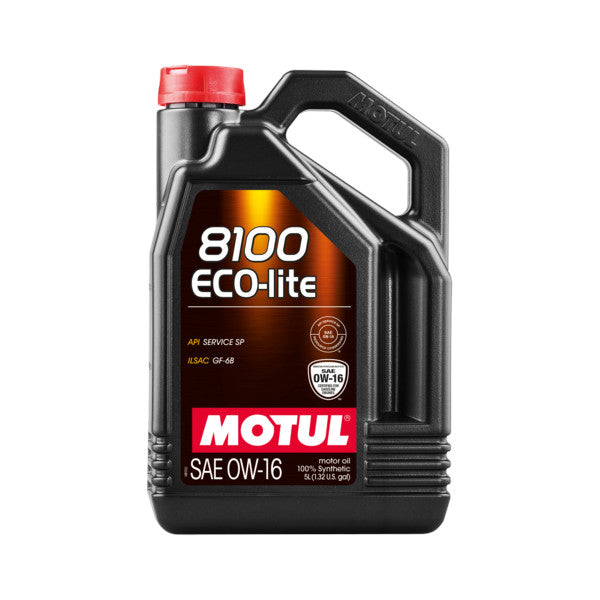 Motul 8100 Eco-Lite 0W16 Motoröl (Honda, Toyota, Lexus, Suzuki...) 5L