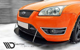 Maxton Design Racing-Frontlippe für Ford Focus MK2 ST schwarz unbearbeitet - The Performance Shop | Your #1 Source for Performance Parts