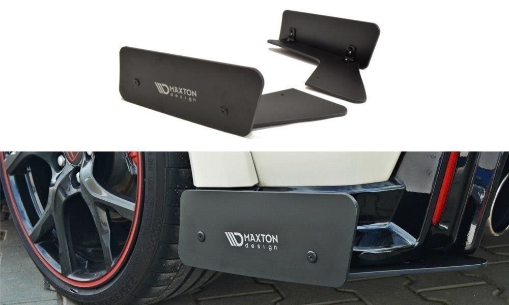 Maxton Design Racing-Diffusor-Erweiterungen für Honda Civic MK9|FK2 Type-R schwarz unbearbeitet - The Performance Shop | Your #1 Source for Performance Parts